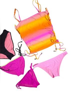 BULK LOT: WOMENS BIKINIS (11 PC) SIZE L